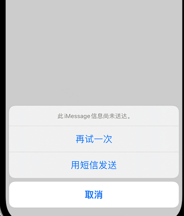 宁乡apple维修iPhone上无法正常发送iMessage信息