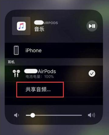 宁乡苹果14音频维修点分享iPhone14音频共享设置方法 