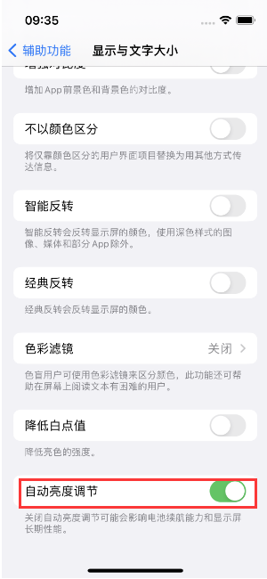 宁乡苹果15维修店分享iPhone 15 Pro系列屏幕亮度 