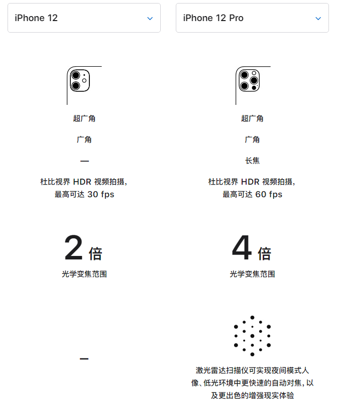 宁乡苹果手机维修分享苹果 iPhone 12 与 iPhone 12 Pro 选哪款 